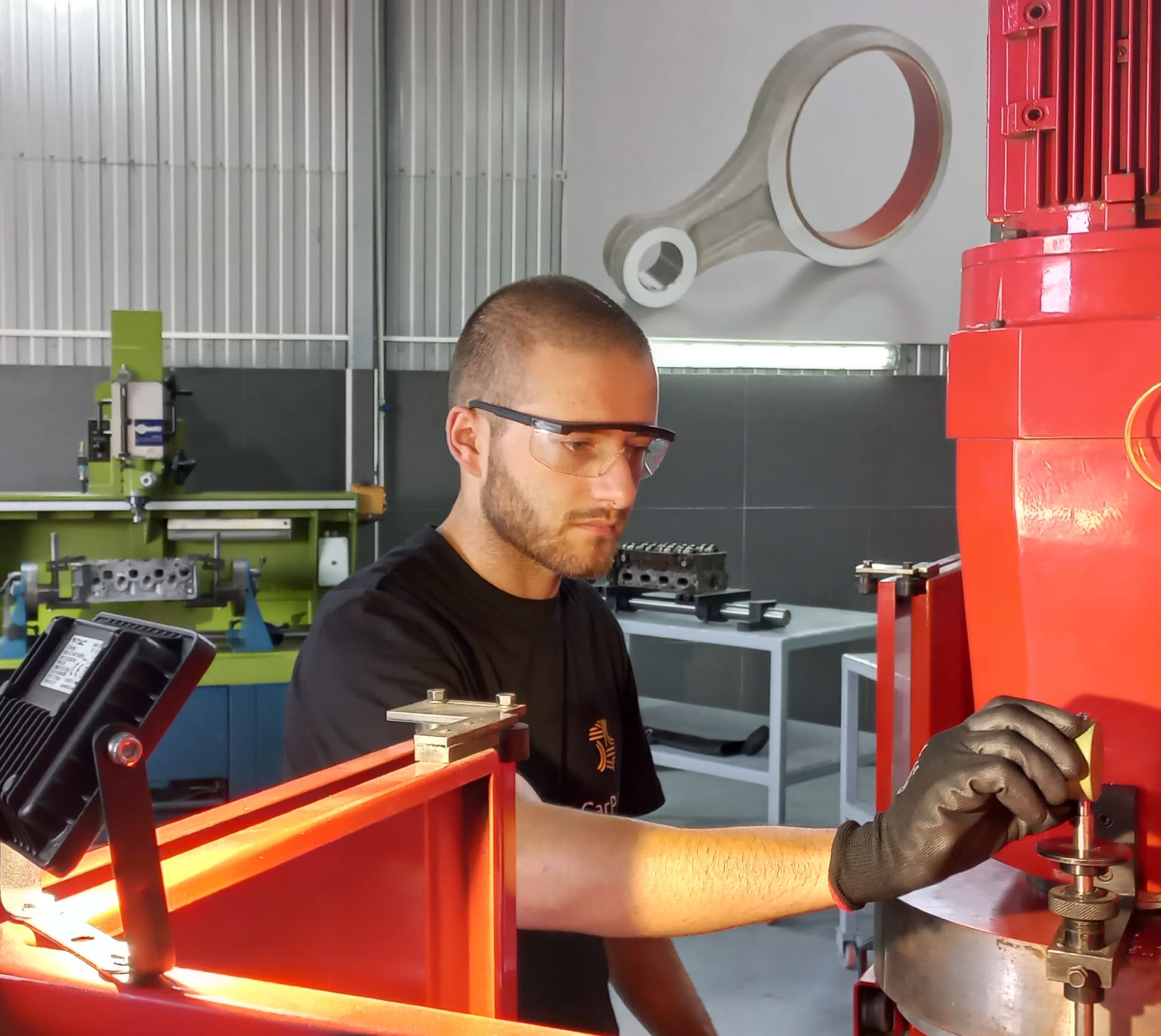 Precision machining at Car Point